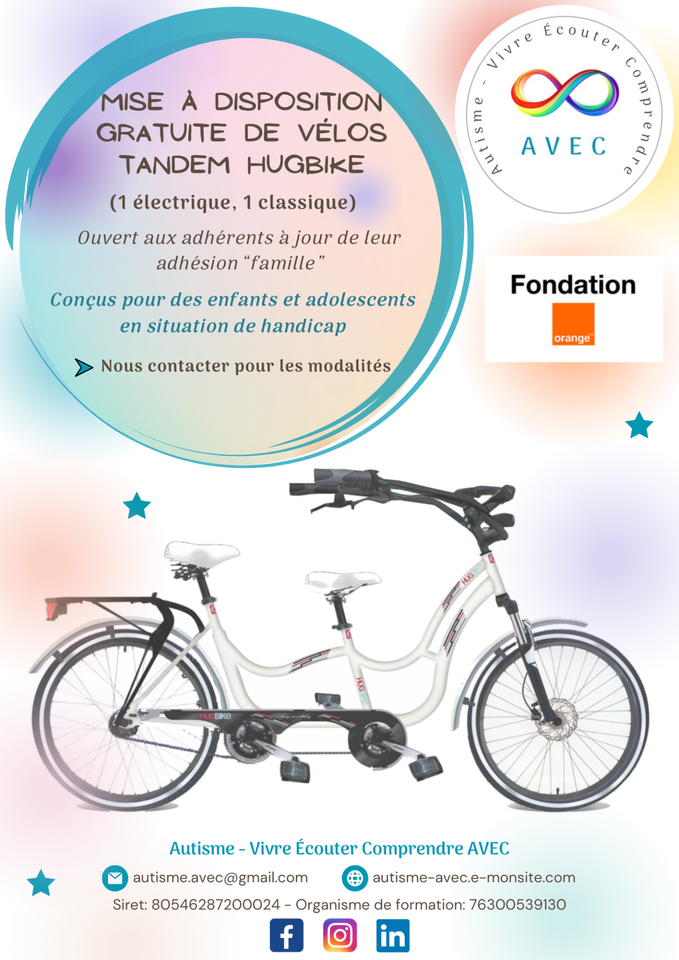 Affiche a3 velo