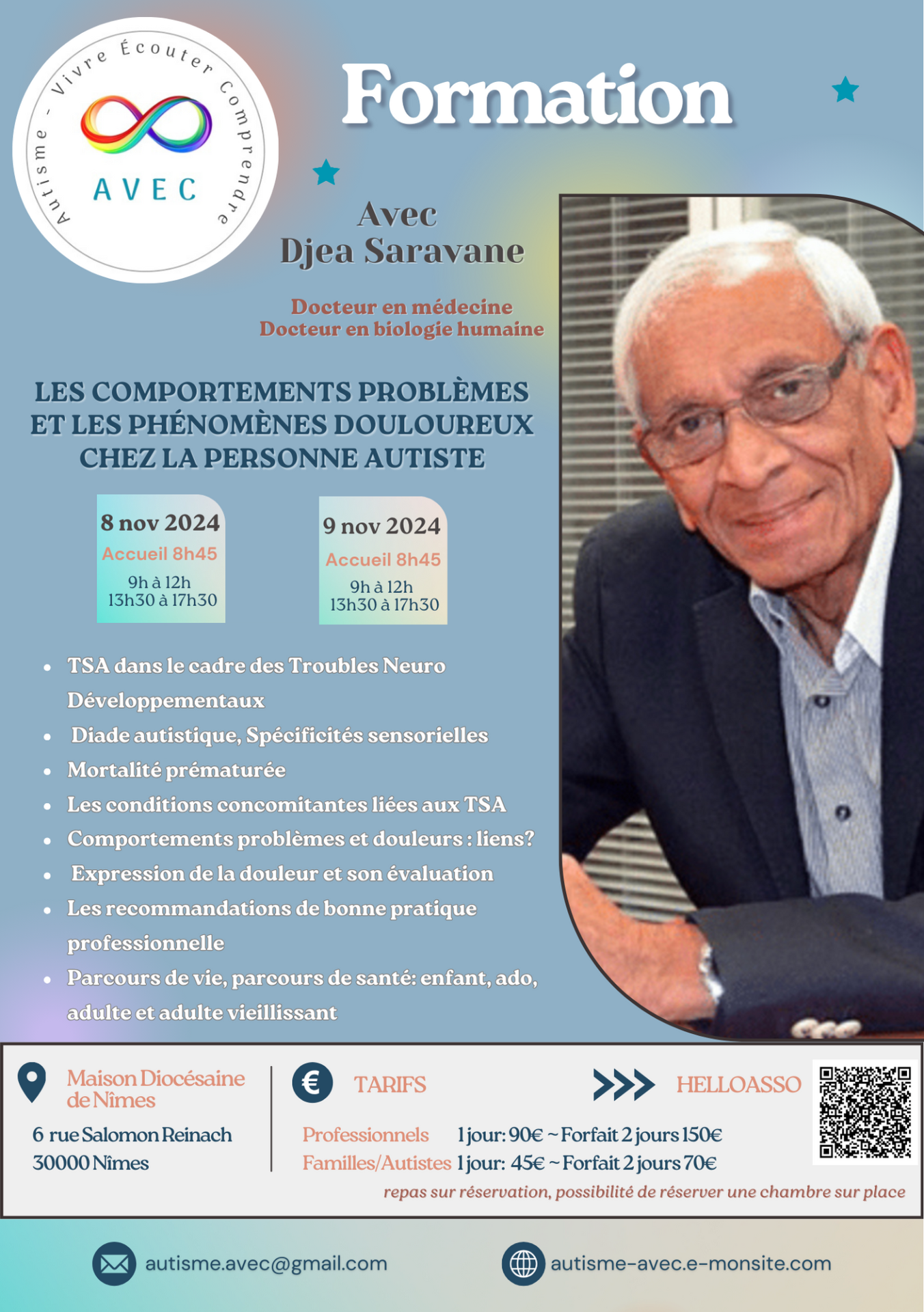 Flyer formation 8 et 9 novembre 2024